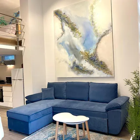 Apartment Lovely Blue Center *